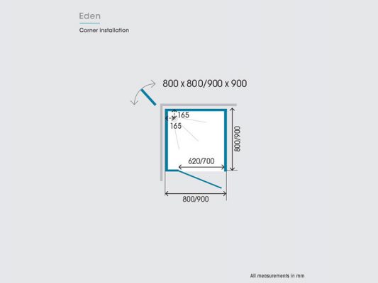 Kinedo Eden Measurements Img05