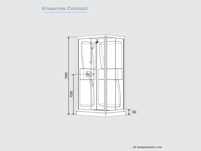 KinePrime Contract Shower Cubicles | Save up to 50% on RRP!