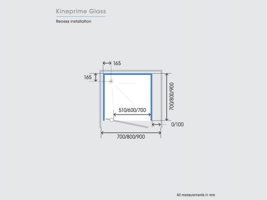 Kinedo KinePrime Glass Measurements Img04